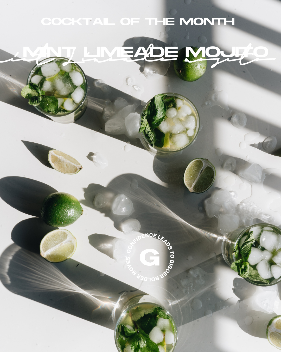 Easy May cocktail recipe! A Mint mojito